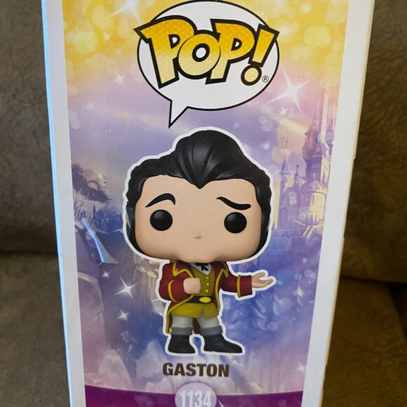Funko Pop Disney 30th Anniversary Beauty And The Beast Gaston #1134 Vinyl Figure - Picture 2 of 7